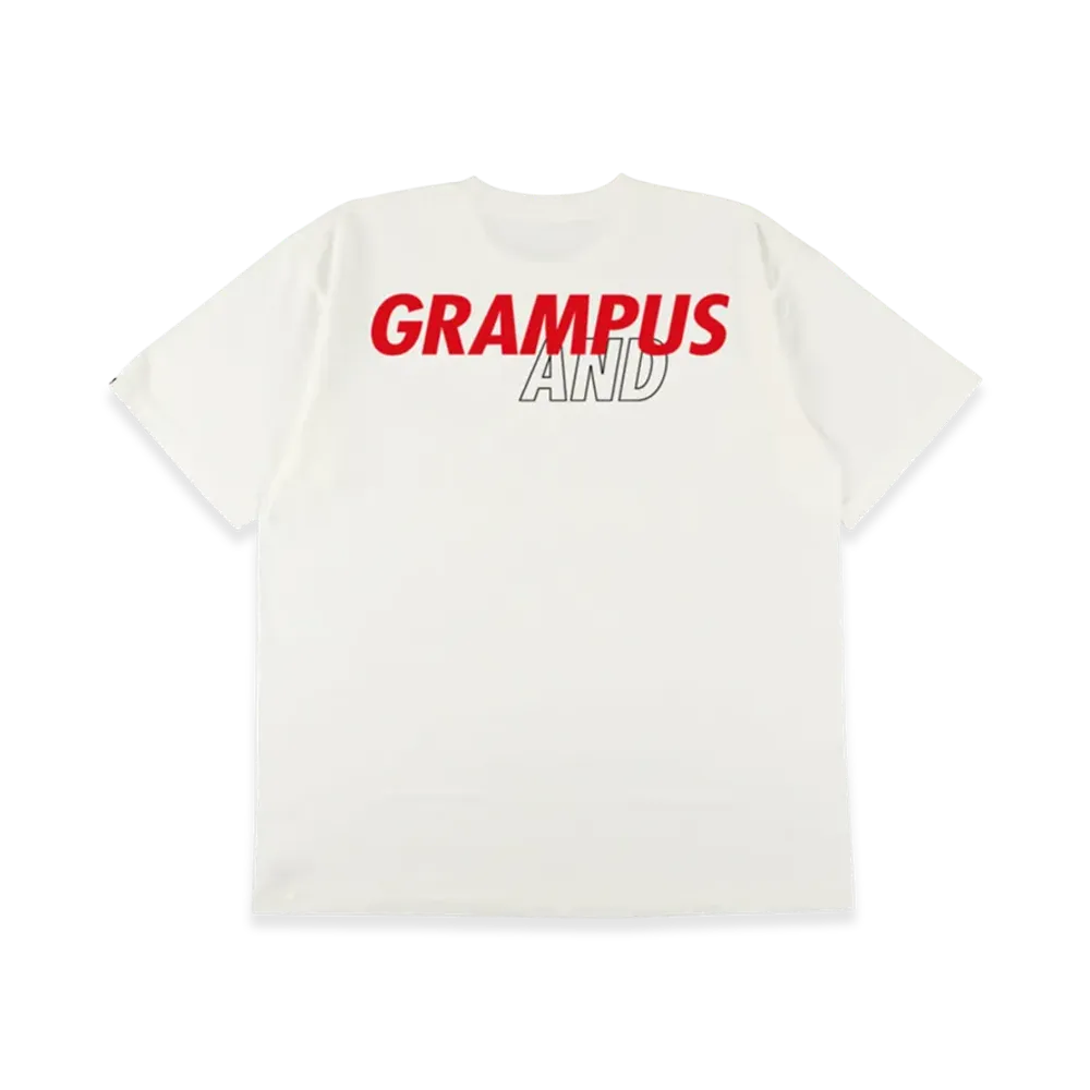 WIND AND SEA x J.LEAGUE GRAMPUS S/S Tee "White"
