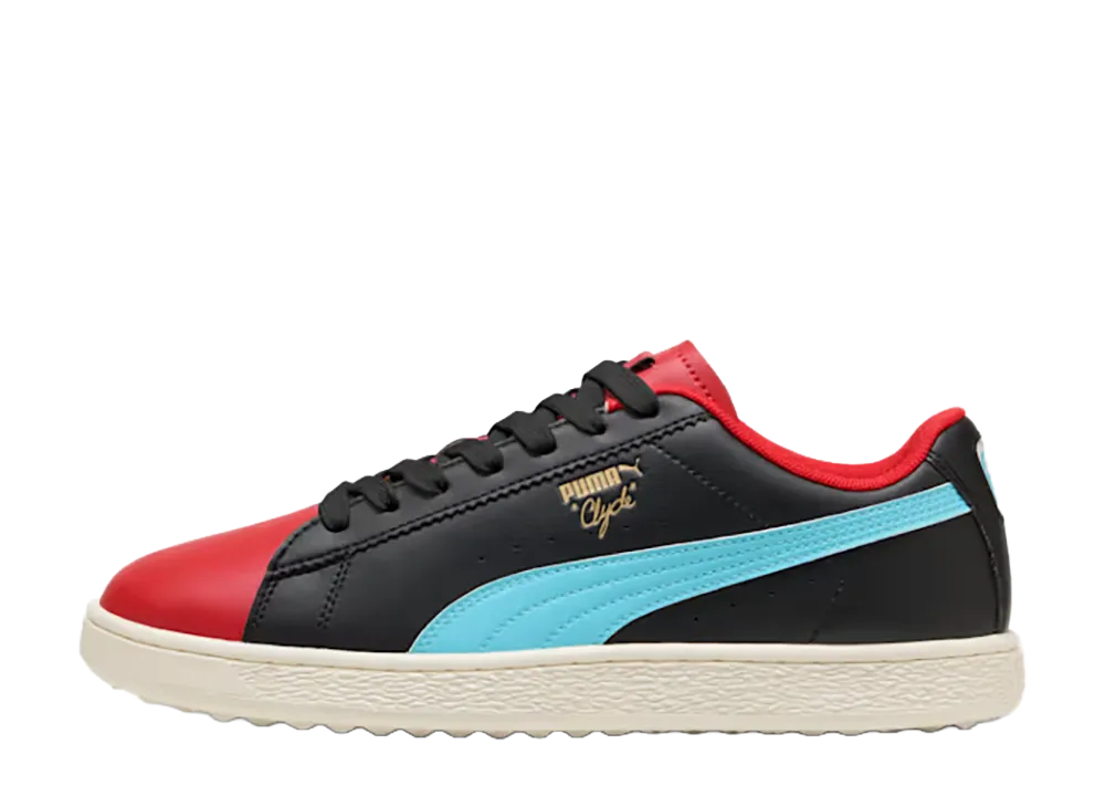Puma Golf Clyde Spikeless "Puma Black/For All Time Red"