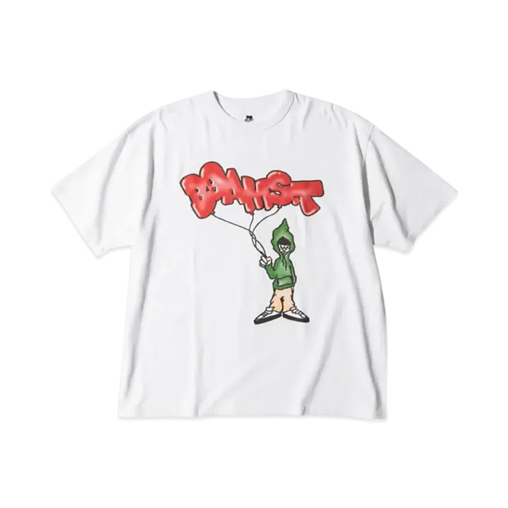 BEAMS Sha / Balloon T-Shirt "White"