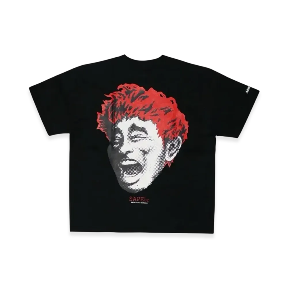 SAPEur x MASATOSHI HAMADA vol.9 Legend Smile Head S/S Tee "Black"