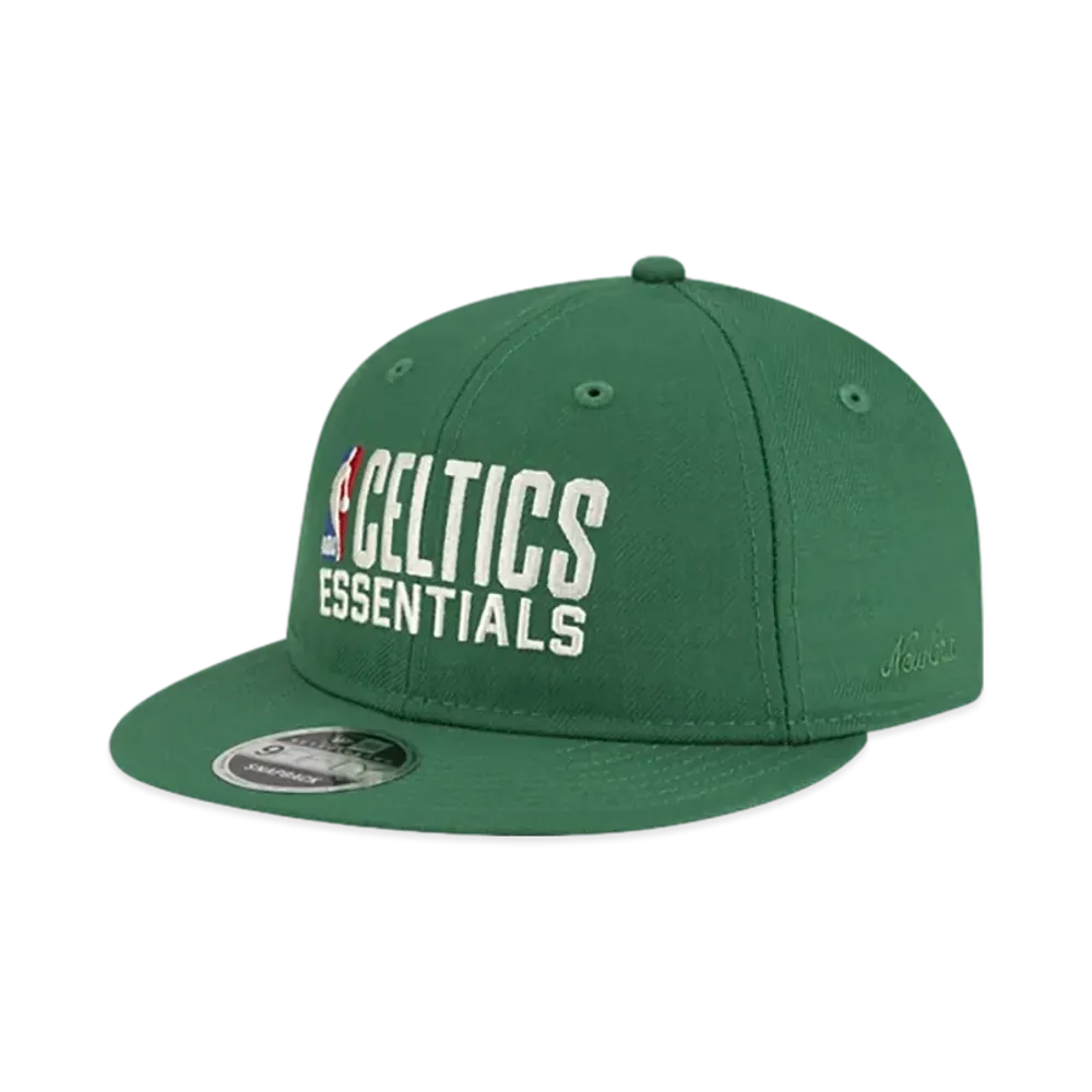 NEW ERA x FEAR OF GOD ESSENTIALS x NBA Boston Celtics RC 9FIFTY Cap "Green"
