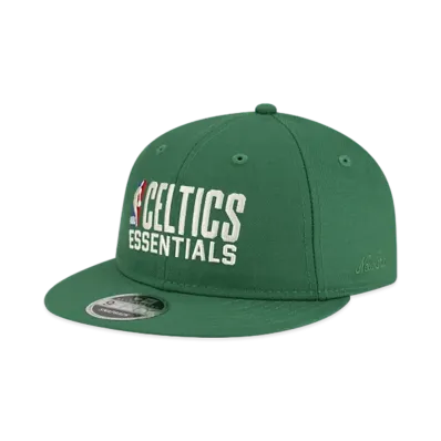 NEW ERA x FEAR OF GOD ESSENTIALS x NBA Boston Celtics RC 9FIFTY Cap "Green"