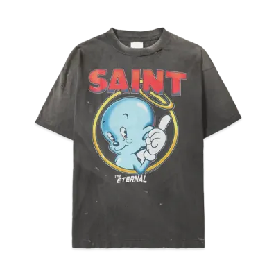 SAINT Mxxxxxx SS Tee Baby Michael "Black"