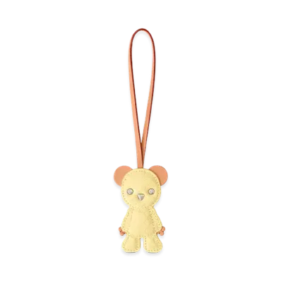 Louis Vuitton Strap LV Louis Bear "Jaune"