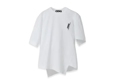 COMME des GARCONS CDG Bias Designed T-Shirt "White"