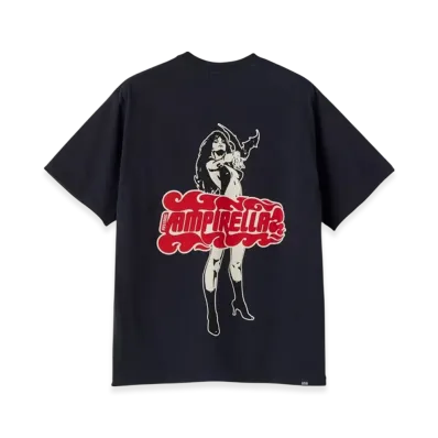 HYSTERIC GLAMOUR x Vampirella Flame Logo T-Shirt "Black"