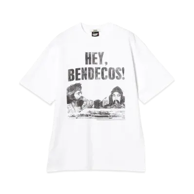 BEAMS Cheech And Chong Print Tee "White"