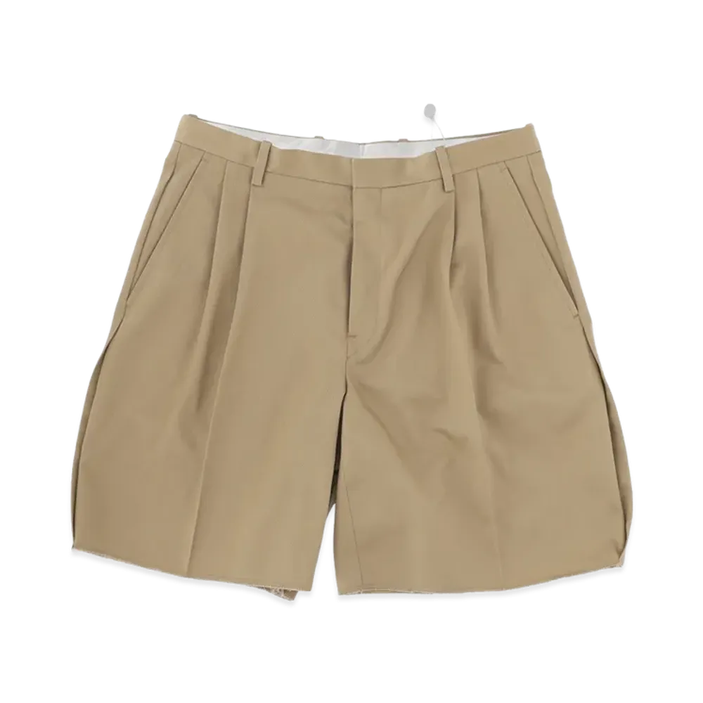 Maison Margiela Shorts Sartoriale In Cotone "Beige"