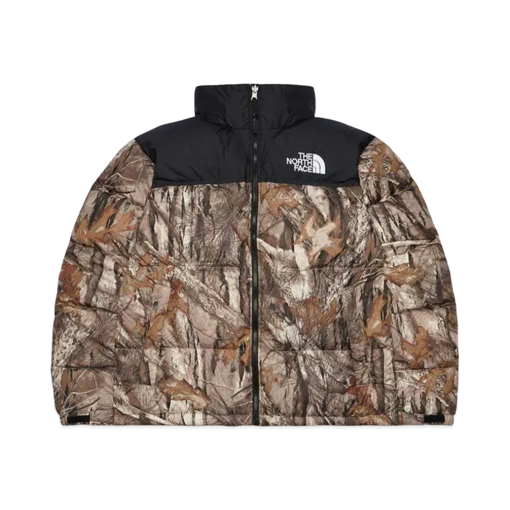 The North Face 1996 RETRO NUPTSE PACKABLE JACKET Overseas ver. "Leaves"