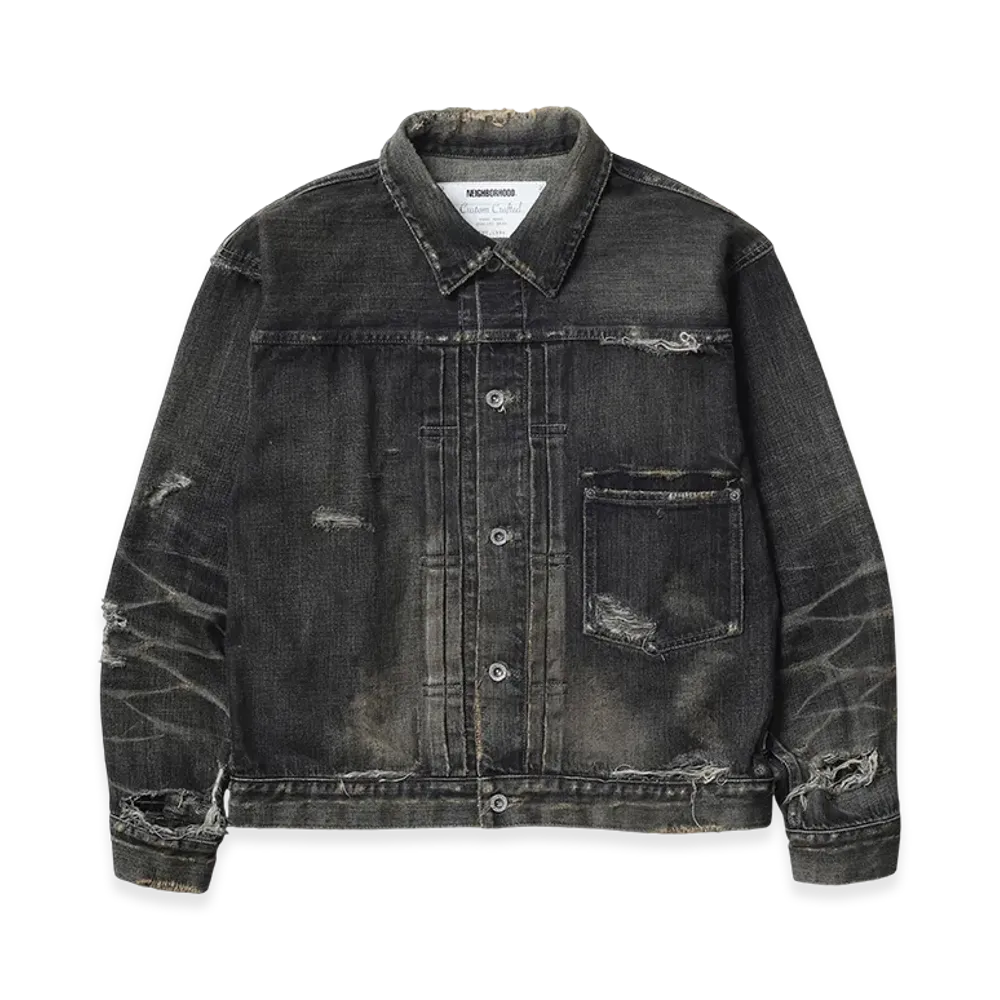 NEIGHBORHOOD Savage BT Denim Type-1 Jacket "Black"