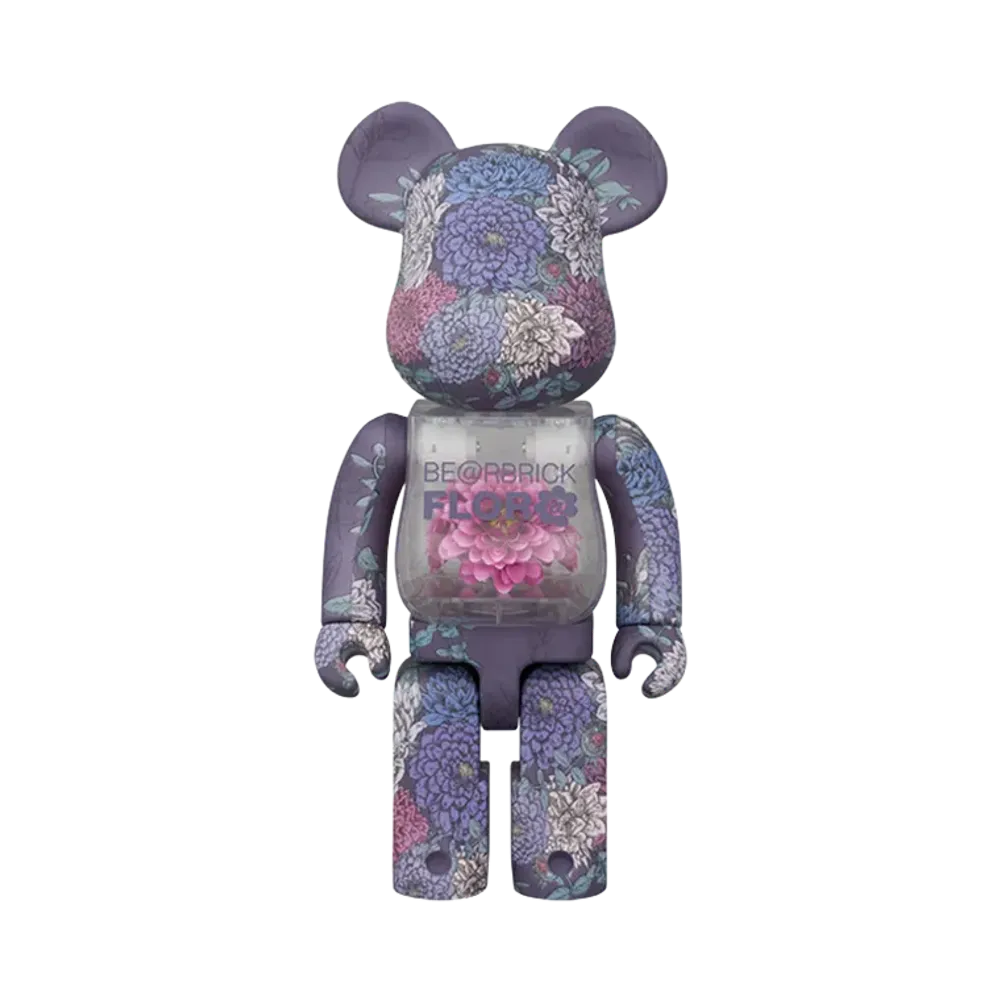 MEDICOM TOY "BEARBRICK" Bearbrick Flora Dahlia 400%