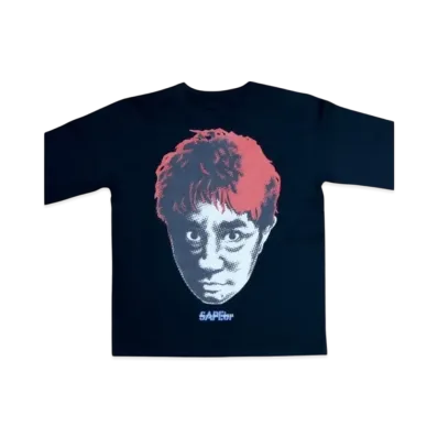 SAPEur x MASATOSHI HAMADA Red Head Hamada LS Tee Kids "Black"