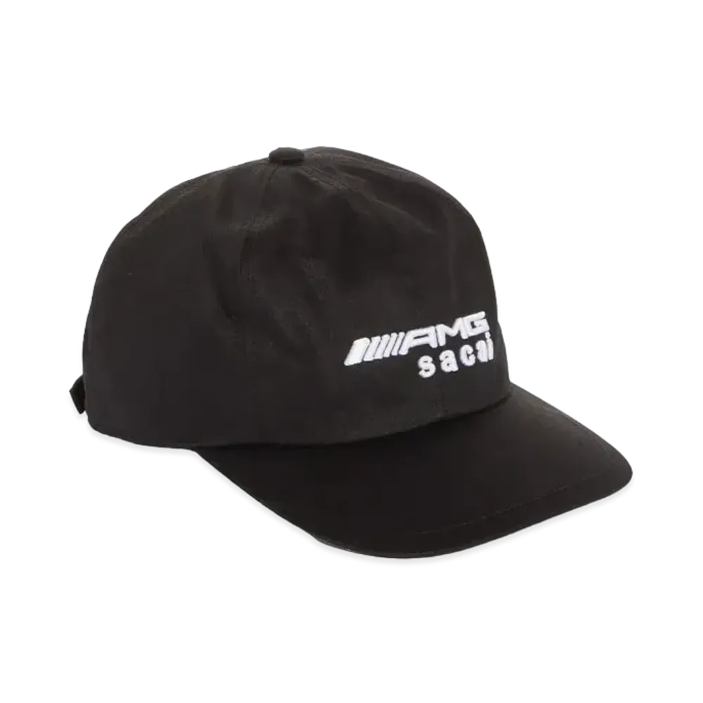 sacai x Mercedes AMG Embroidered Logo Baseball Cap "Black"