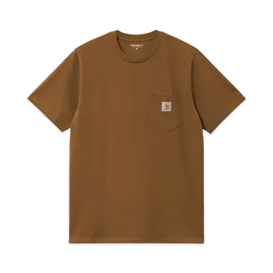 Carhartt WIP S/S Pocket T-Shirt "Deep H Brown"