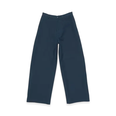Acne Studios Satin Trousers "Navy Blue"