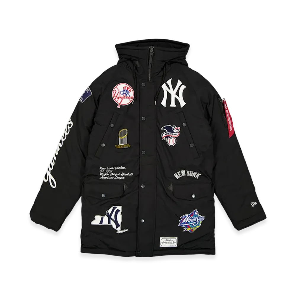 NEW ERA x MLB x Alpha Industries N-3B Parka Jacket New York Yankees "Black"