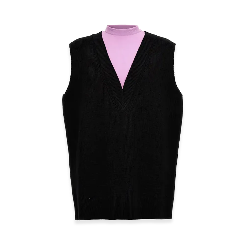 Jil Sander Knit Vest "Multicolor"