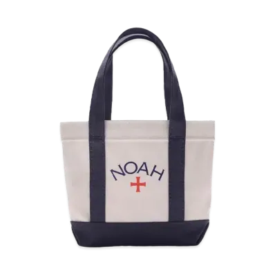 Noah Mini Core Logo Tote "White/Navy"