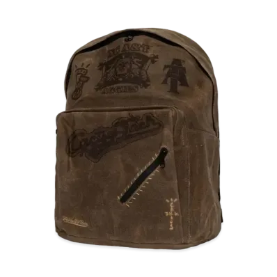Travis Scott x M&N x NC A&T University Backpack "Beige"
