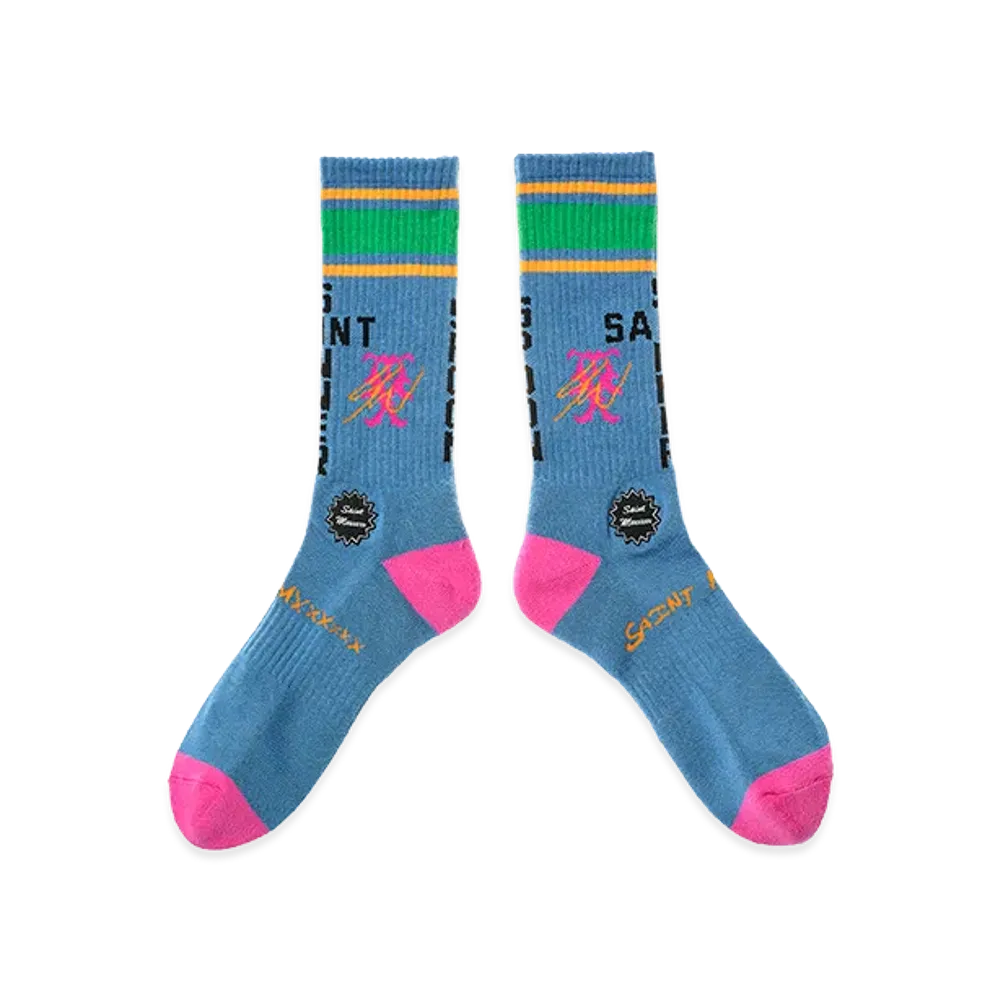 Saint Mxxxxxx x Sean Wotherspoon Socks "Blue"