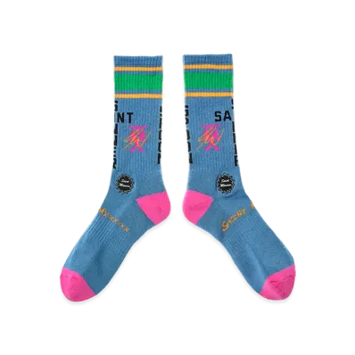 Saint Mxxxxxx x Sean Wotherspoon Socks "Blue"