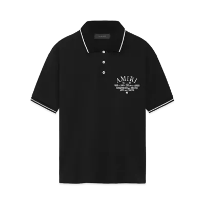 AMIRI Arts District Polo "Black"