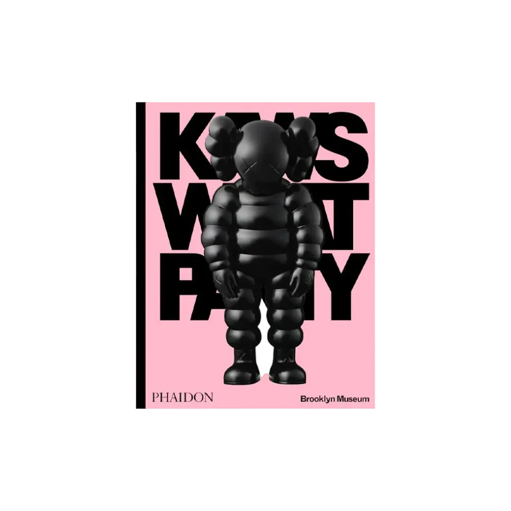 KAWS WHAT PARTY (Black on Pink edition)
