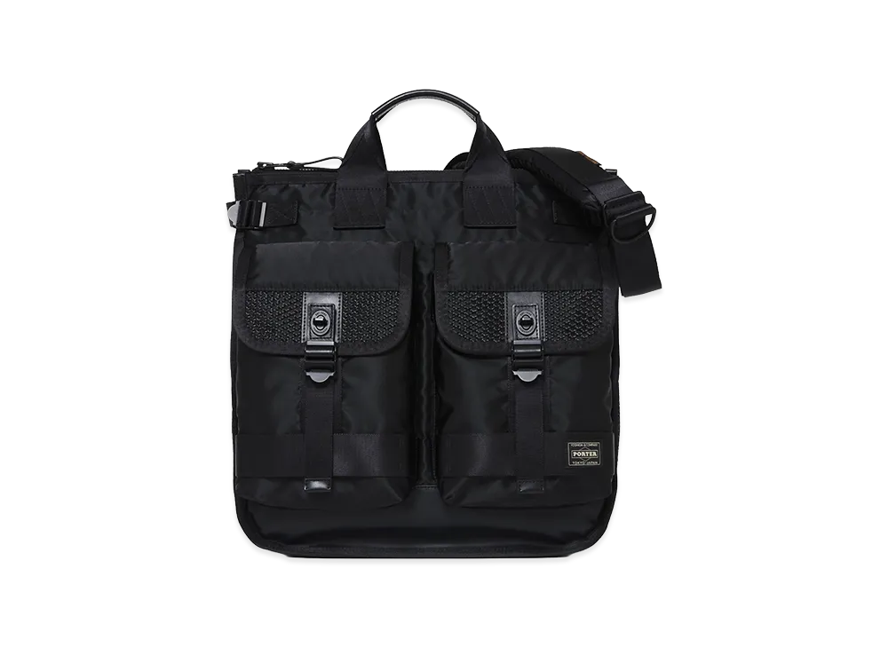 PORTER Bounce Helmet Tote Bag "Black"