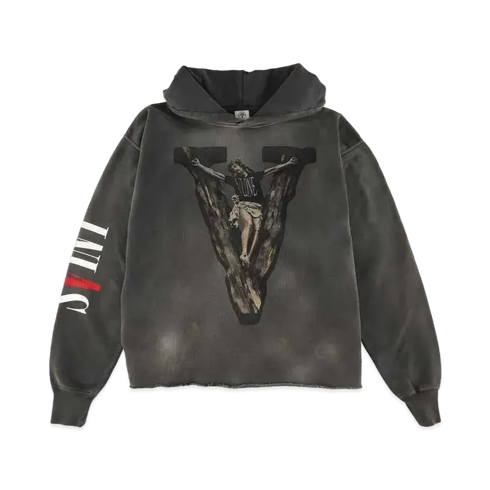 SAINT Mxxxxxx 22SS VLONE HOODIE "Black"