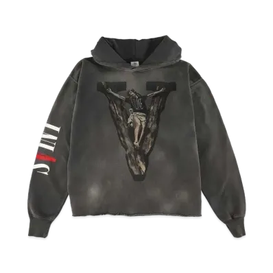 SAINT Mxxxxxx 22SS VLONE HOODIE "Black"