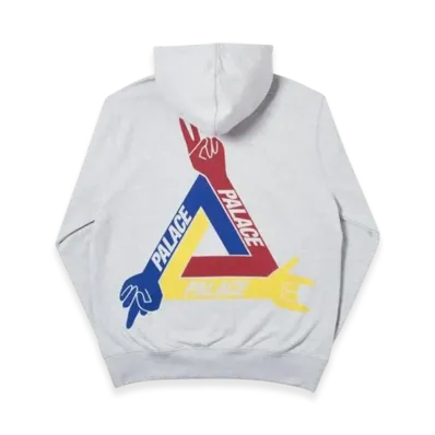PALACE x Jcdc Hoodie "Grey Marl"