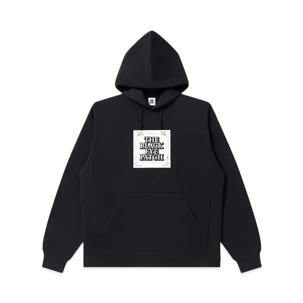 Blackeyepatch Trademark Certificate Hoodie "Black"