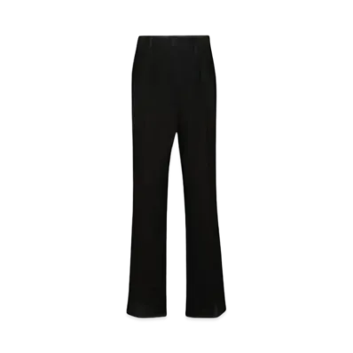 Maison Margiela Wool Gabardine Trousers "Black"