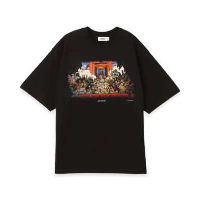 atmos x Paprika T-shirt 1 "Black"