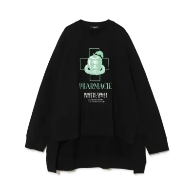 UNDERCOVER x Brigitte Tanaka Cotton sweatshirt pullover "Black"