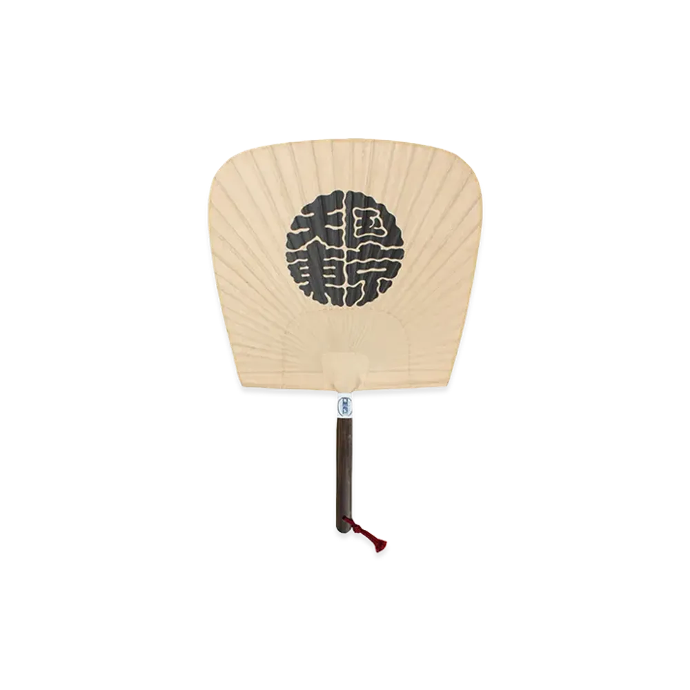 WACKO MARIA x Kurikawa Shoten Shibu Uchiwa "Beige"
