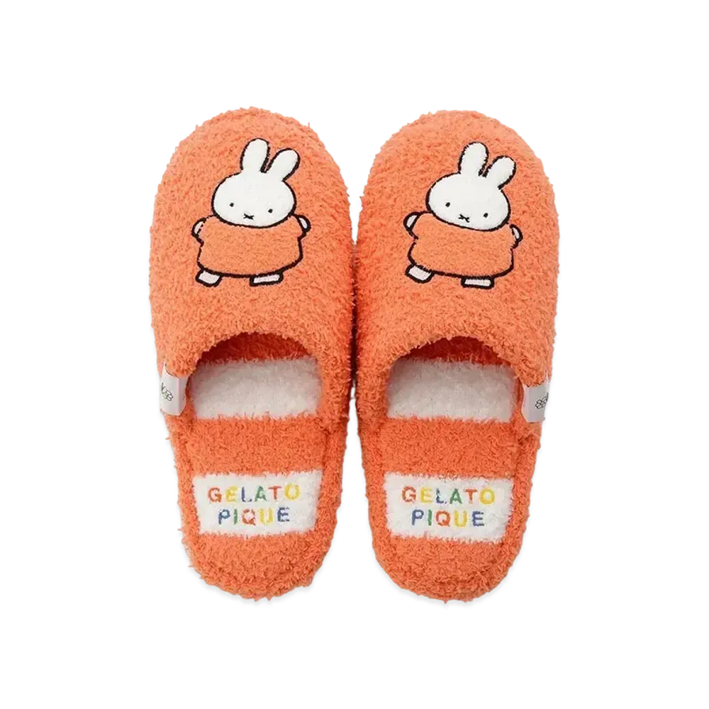 GELATO PIQUE x Dick Bruna Baby Moko Room Shoes "Orange"