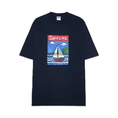 Supreme Sailboat Tee "Navy"