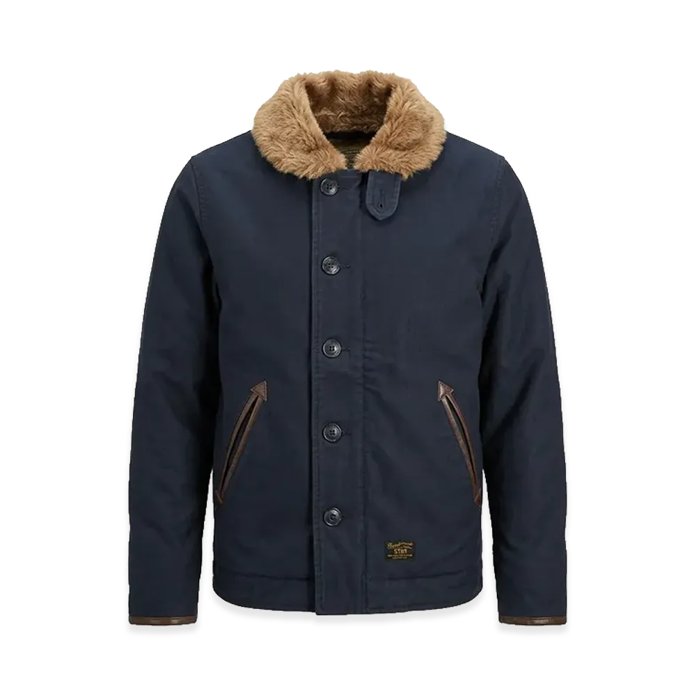WTAPS N-1 Deck Jacket "Navy"