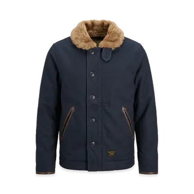 WTAPS N-1 Deck Jacket "Navy"