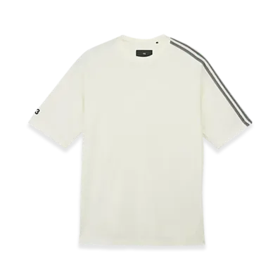 Y-3 3-Stripes Short Sleeve T-Shirt "White"
