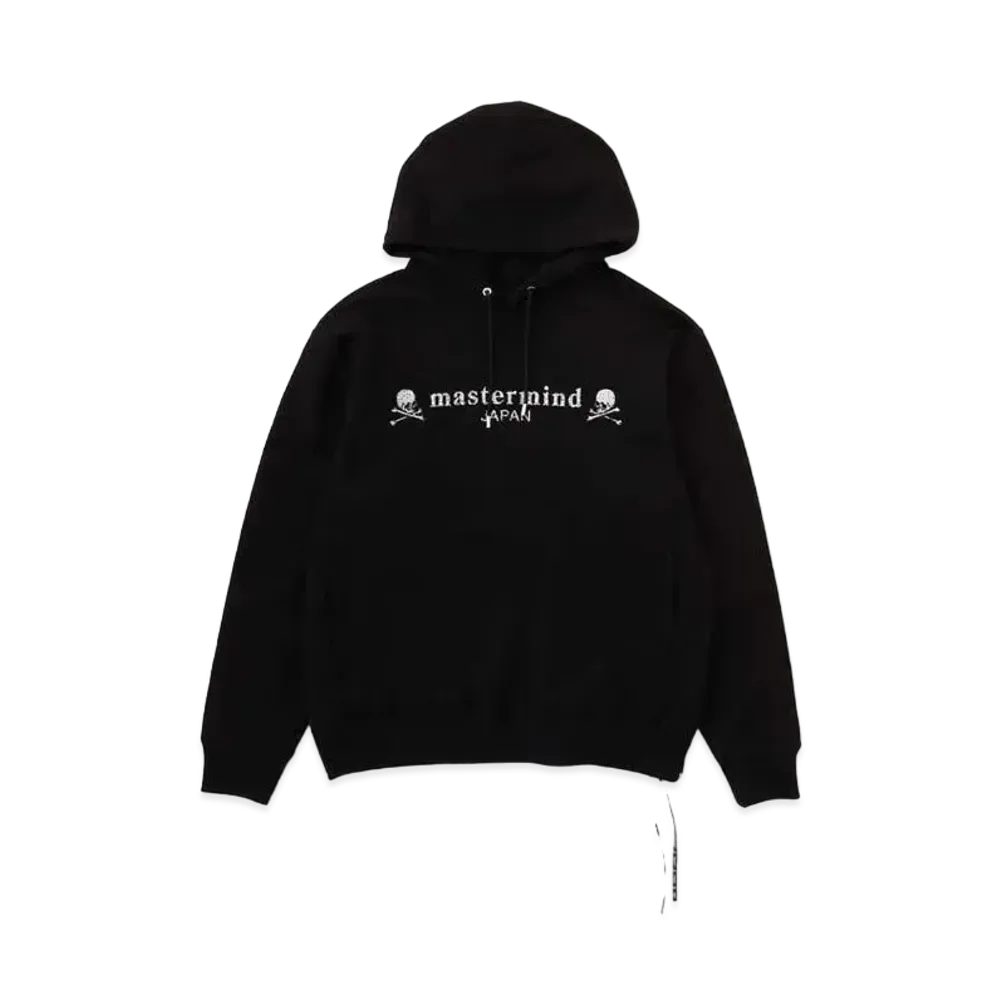 mastermind JAPAN Embroidery-Ish Foam Hoodie "Black"