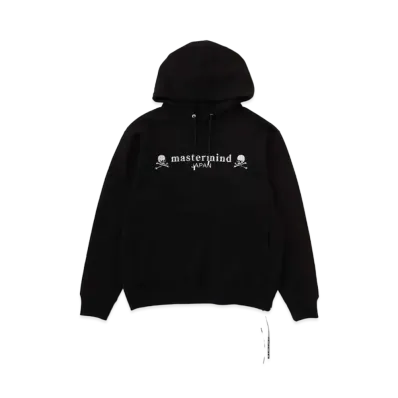 mastermind JAPAN Embroidery-Ish Foam Hoodie "Black"