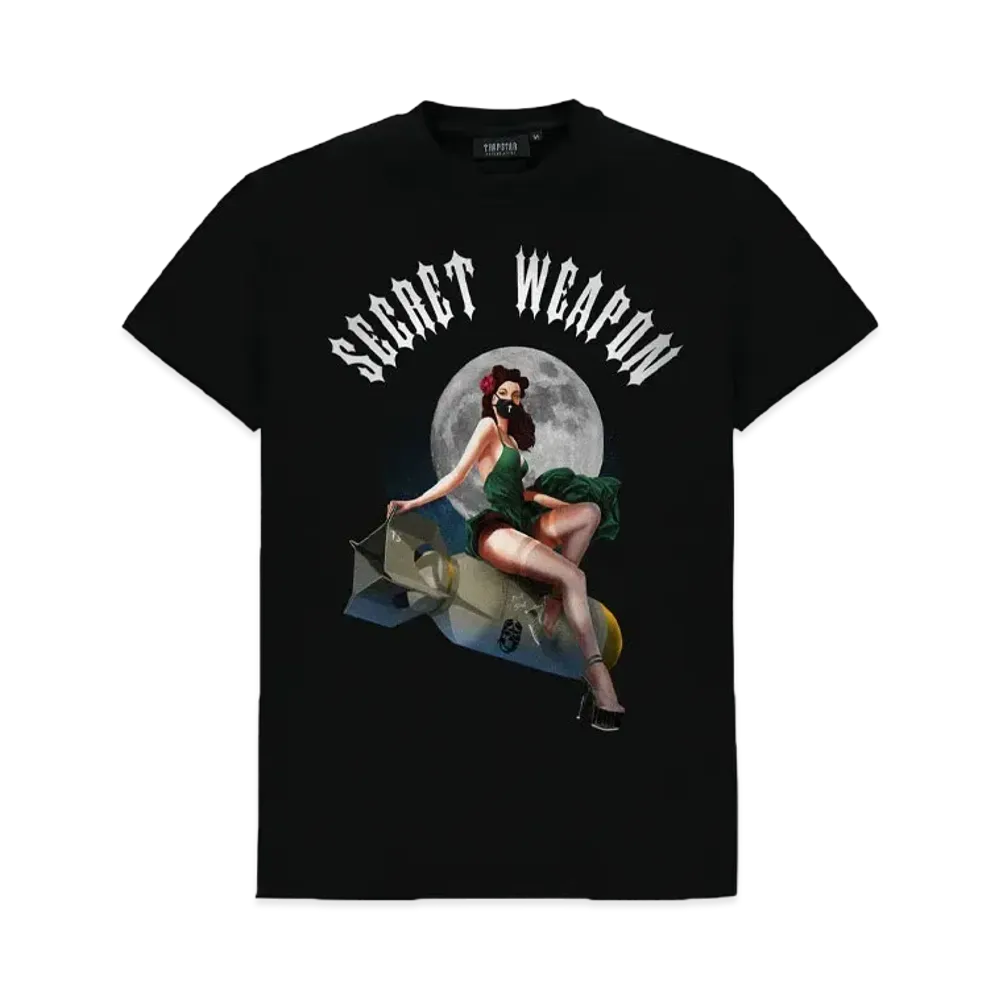 TRAPSTAR Secret Weapon Tee "Black"