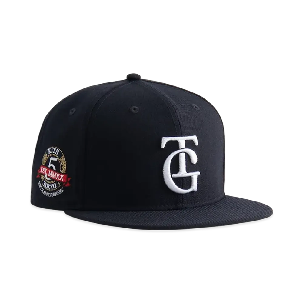 Kith x NEW ERA x Yomiuri Giants TG Logo 59FIFTY "Navy/White"