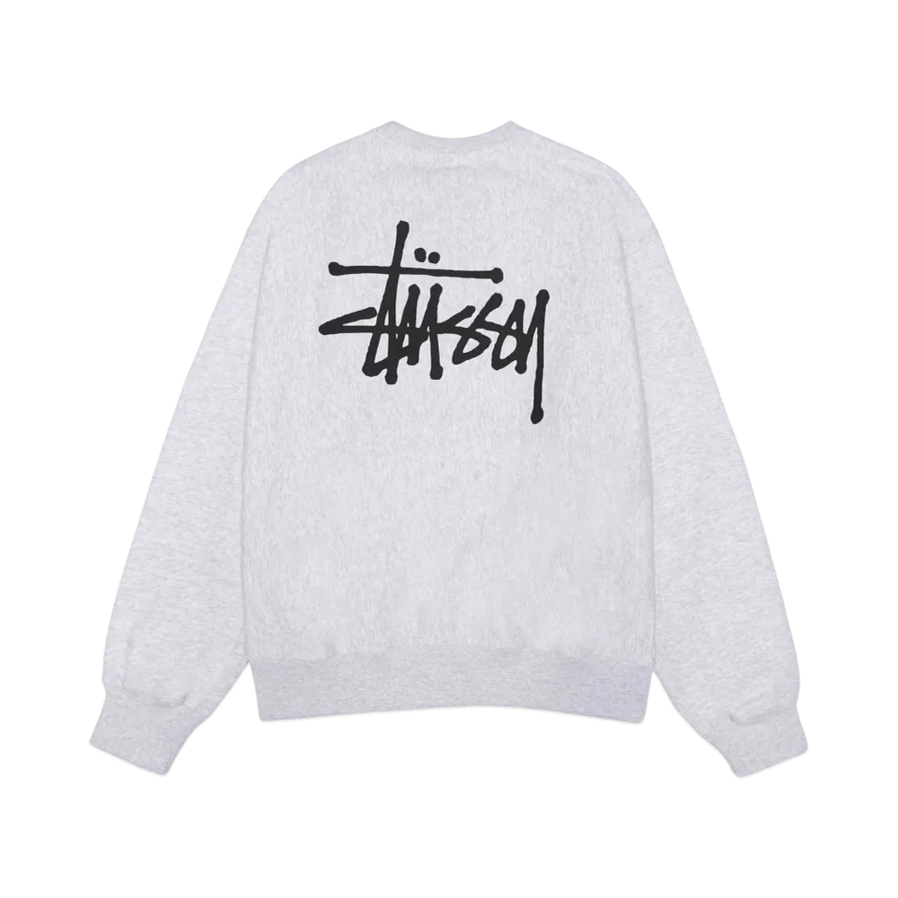 Stussy Basic Stussy Crew "Ash Heather"