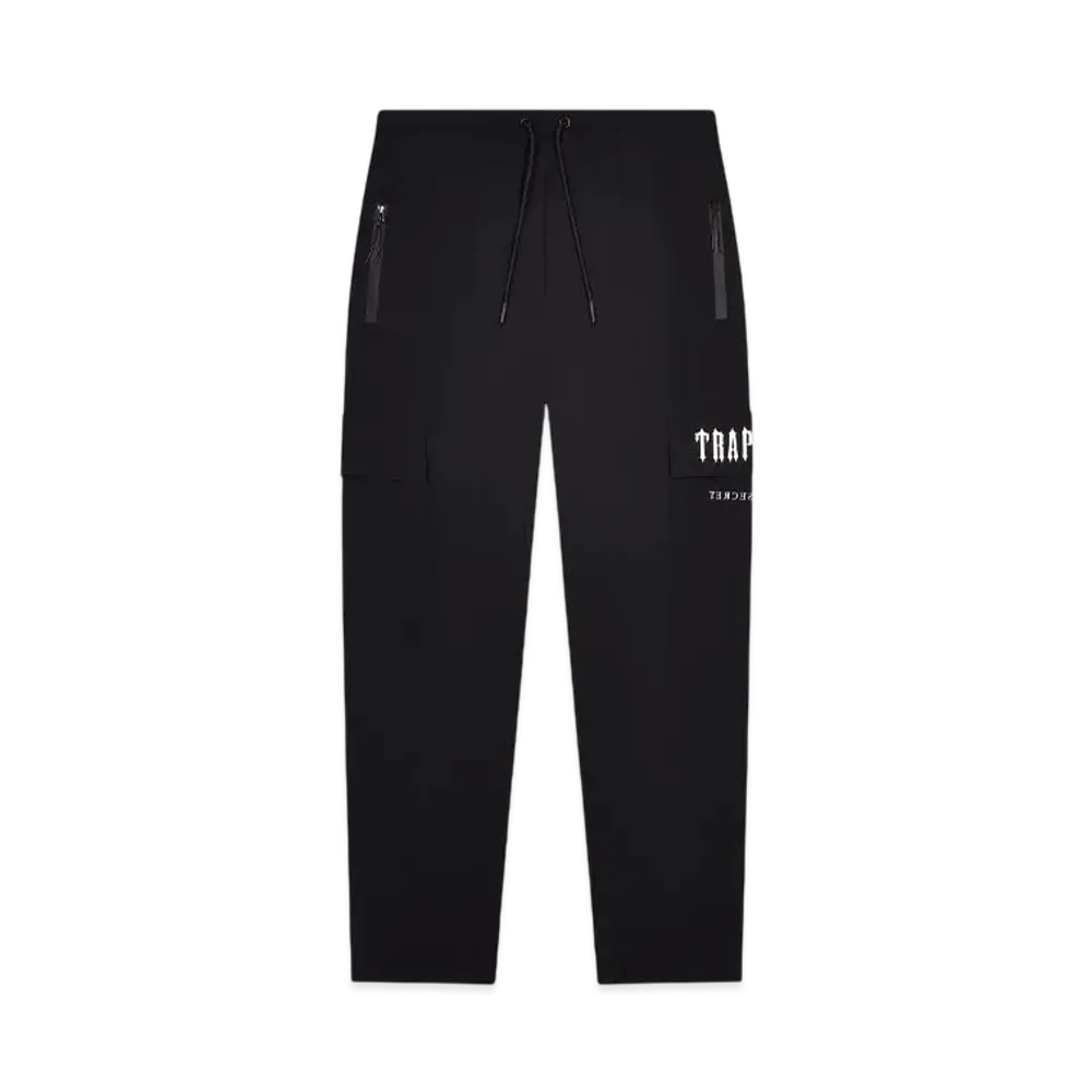 TRAPSTAR Decoded Tech Track Pants "Black"