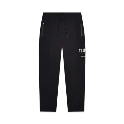 TRAPSTAR Decoded Tech Track Pants "Black"