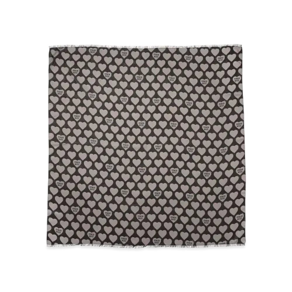 HUMAN MADE Heart Stole "Black"
