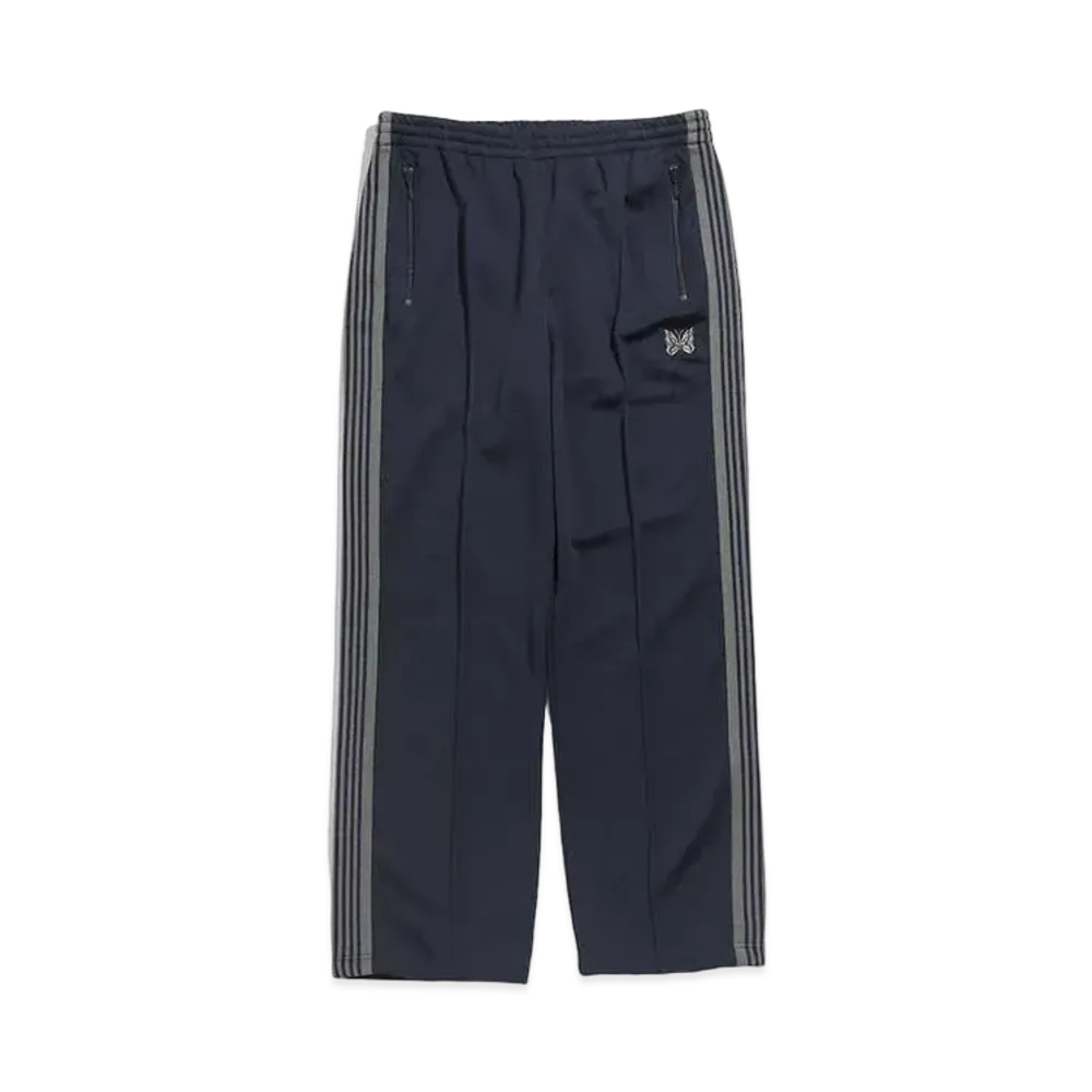 Needles TRACK PANT - POLY SMOOTH "Navy"
